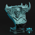 Fallen Overseer Bust | 12K Resin Miniature with Base for D&D, Warhammer AOS & RPGs