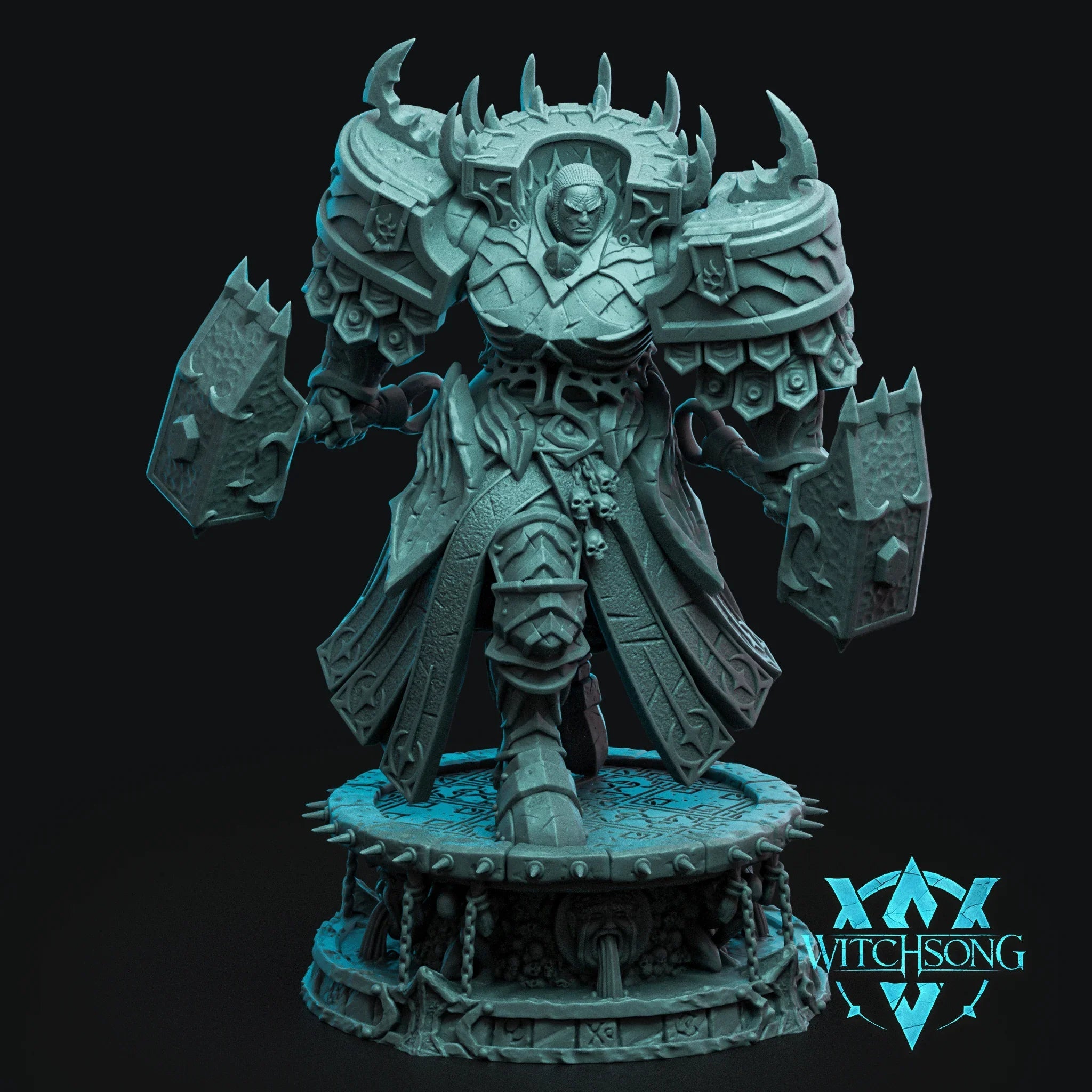 Fallen Overseer | 12K Resin Miniature with Base for D&D, Warhammer AOS & RPGs