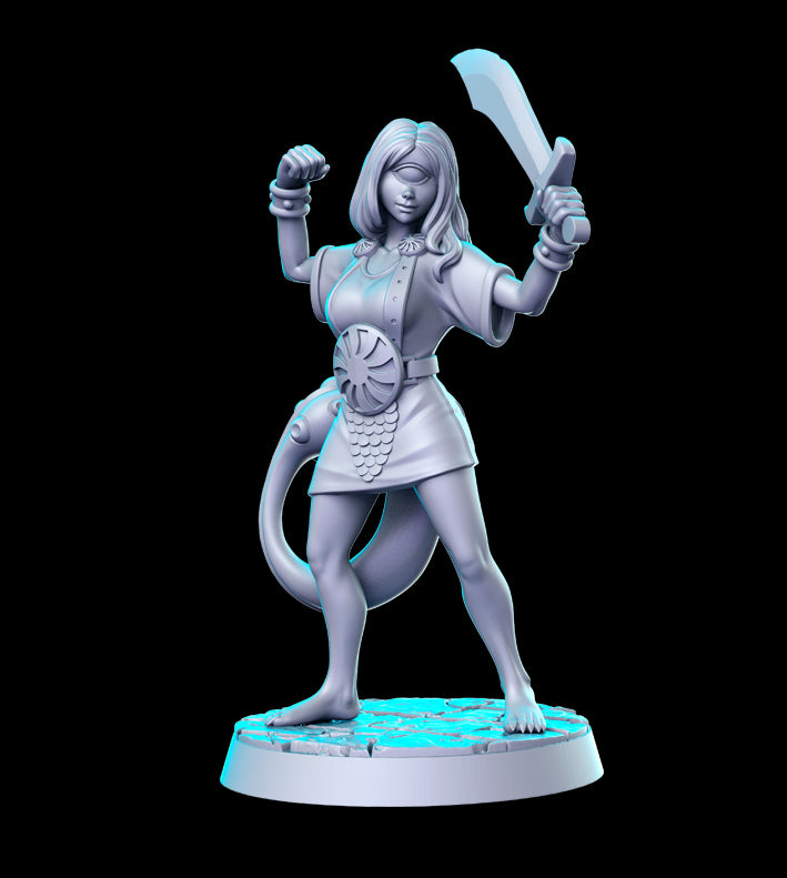 Cyclops Warrior Falmir B | Heroine's Quest Vol 2 | Fantasy Miniature | RN Estudio