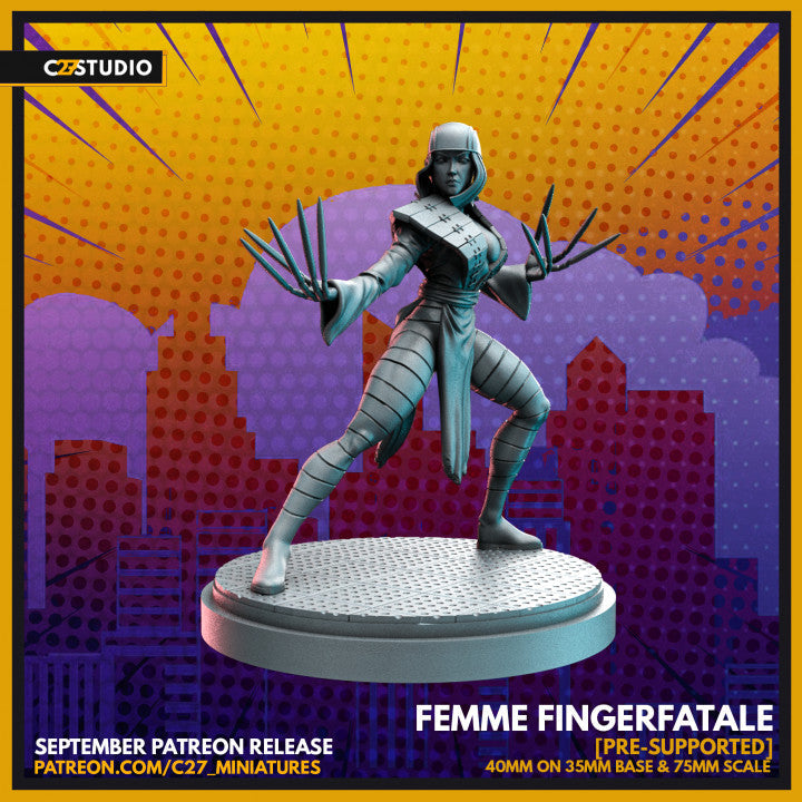 Femme Fingerfatale | Heroes | Sci-Fi Miniature | C27 Studio