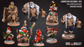 Festive Bullet Town Christmas Miniatures (Full Set) | Fantasy Miniature | Bite the Bullet