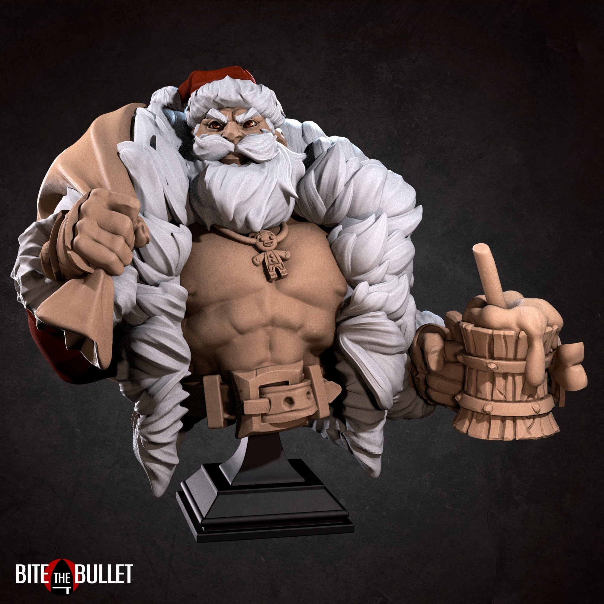 Festive Bullet Town Christmas Miniatures (Full Set) | Fantasy Miniature | Bite the Bullet
