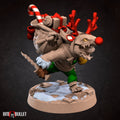 Festive Kobold Rogue | Bullet Town Christmas | Fantasy Miniature | Bite the Bullet