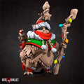 Festive Owlfolk Forest Keeper | Bullet Town Christmas | Fantasy Miniature | Bite the Bullet