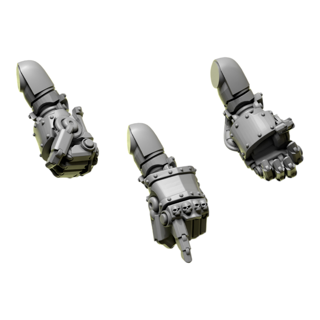 Fist Pairs | Eternal Pilgrims | Conversion Bits For 28mm 32mm Sci-fi Marines