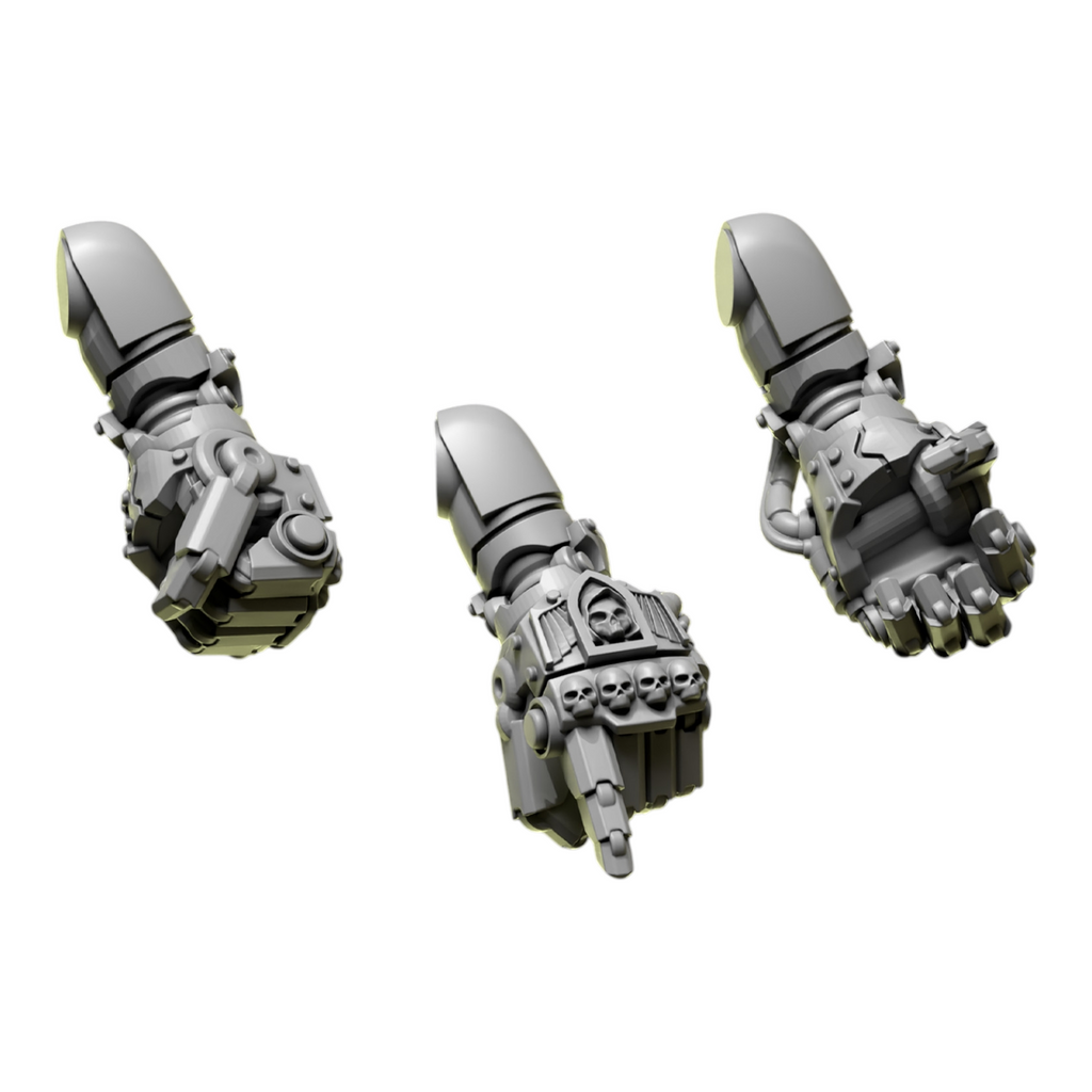 Fist Pairs | Eternal Pilgrims | Conversion Bits For 28mm 32mm Sci-fi Marines