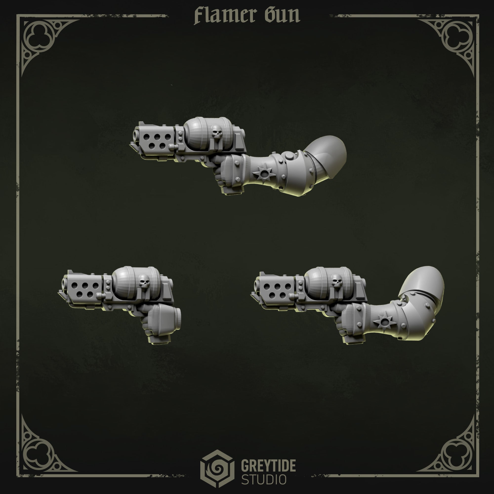 Pistols | Eternal Pilgrims | Conversion Bits For 28mm 32mm Sci-fi Marines