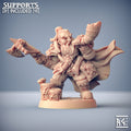 Flokir the Skald | Dwarven Defenders | Fantasy D&D Miniature | Artisan Guild