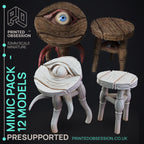 Footstool Mimic | Ninjas & Mimics | Fantasy Miniature | Printed Obsession