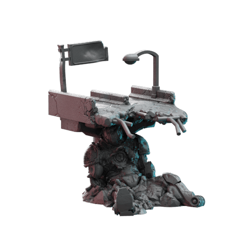 Fall of Killer Bots Scenery Set | Modern Tabletop Scenery | C27 Studio