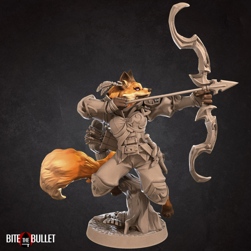 Foxfolk (Full Set) | Fantasy Miniature | Bite the Bullet