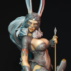 Fran | Pin-Up Statue Fan Art Miniature Unpainted | Torrida Minis