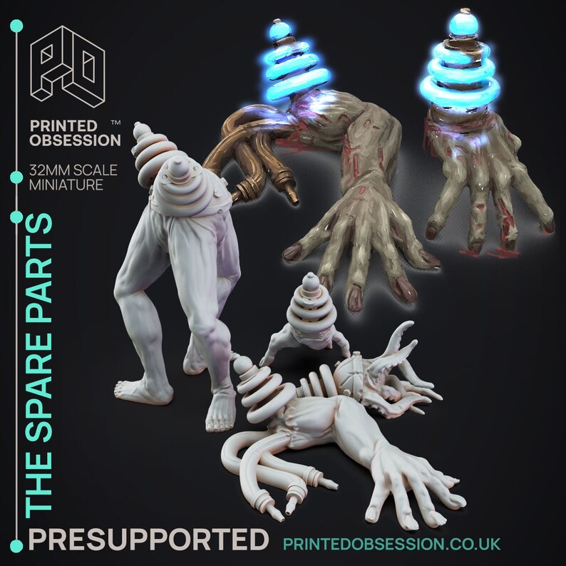 Frankensteins' Monster Miniatures | Fantasy Miniature | Printed Obsession