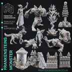 Frankensteins' Monster Miniatures | Fantasy Miniature | Printed Obsession