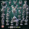 Dungeons and Dragons Models - Through The Crooked Mirror - Set by White Werewolf Tavern