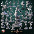 Dungeons and Dragons Models - Iron King - Set by White Werewolf Tavern