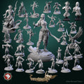 Dungeons and Dragons Models - Desiccation - Set by White Werewolf Tavern