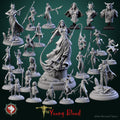 Dungeons and Dragons Models - The Young Blood - Set by White Werewolf Tavern