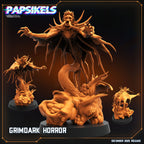 Grimdark Horror Miniature Dark Fantasy Eldritch Monster Resin Figure Papsikels DnD Pathfinder Boss