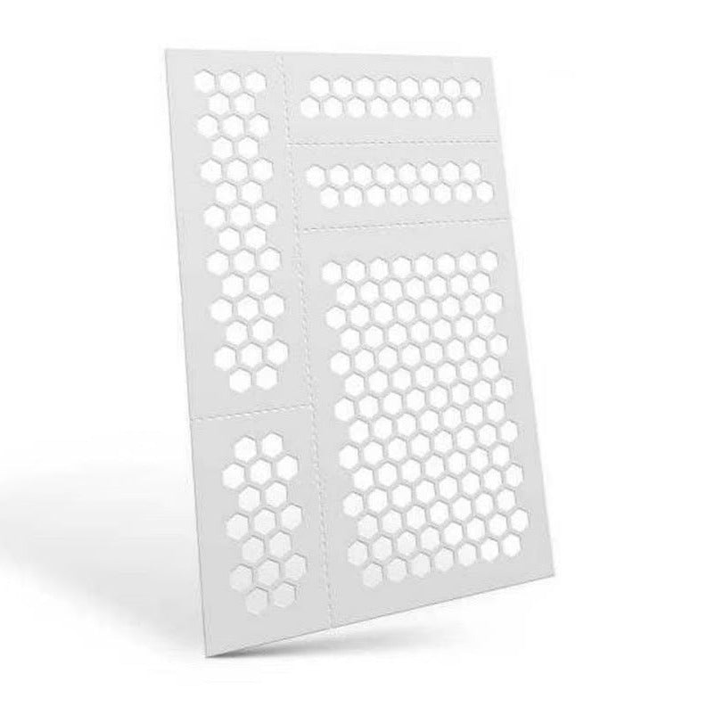 Green Stuff World - Mylar Flexible Stencils HEXAGONS Small (6mm)