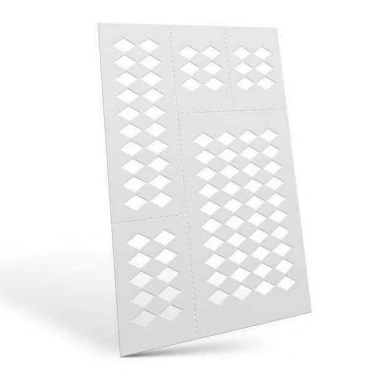 Green Stuff World - Mylar Flexible Stencils HARLEQUIN Large (11x7mm)