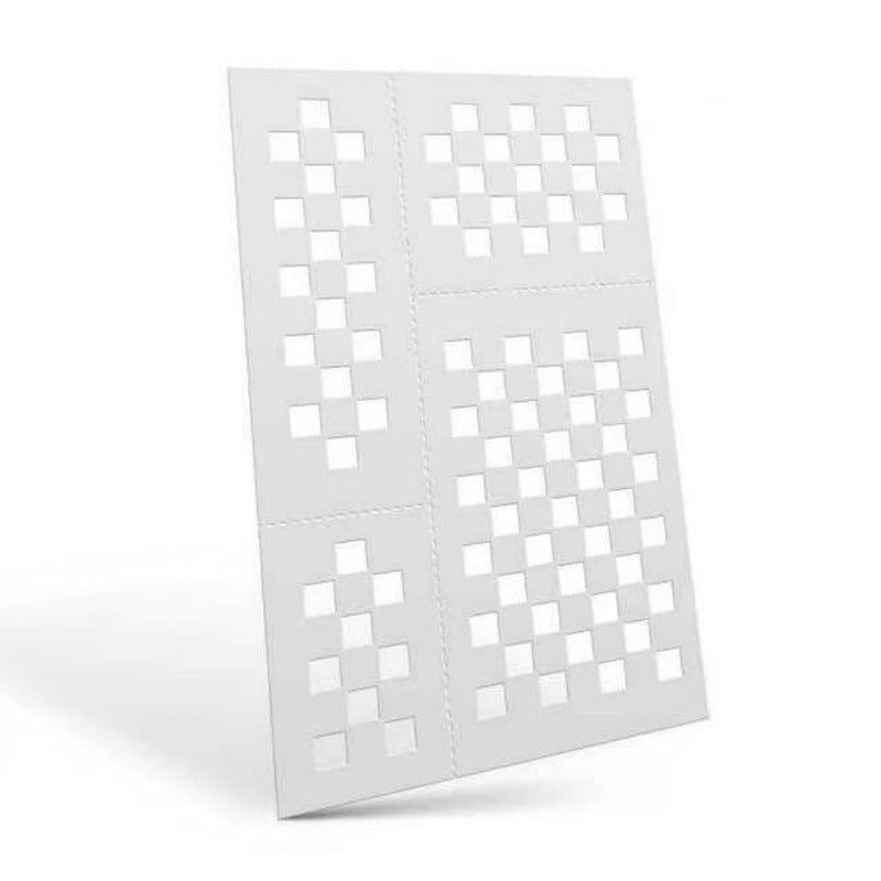 Green Stuff World - Mylar Flexible Stencils CHEQUER Medium (6mm)