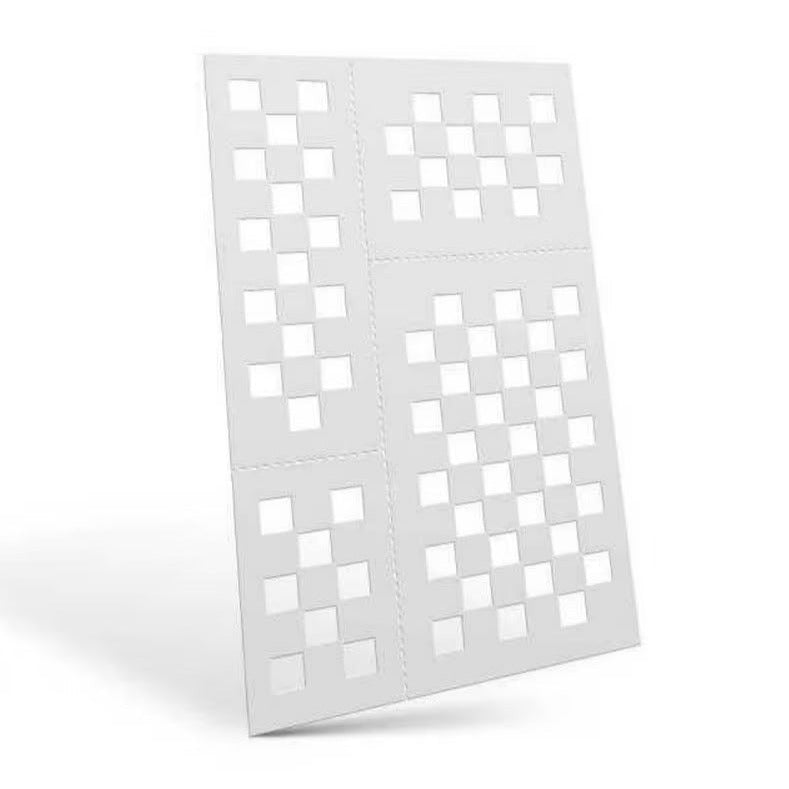 Green Stuff World - Mylar Flexible Stencils CHEQUER Large (7mm)