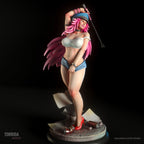 Fighter Poison | Pin-Up Statue Fan Art Miniature Unpainted | Torrida Minis