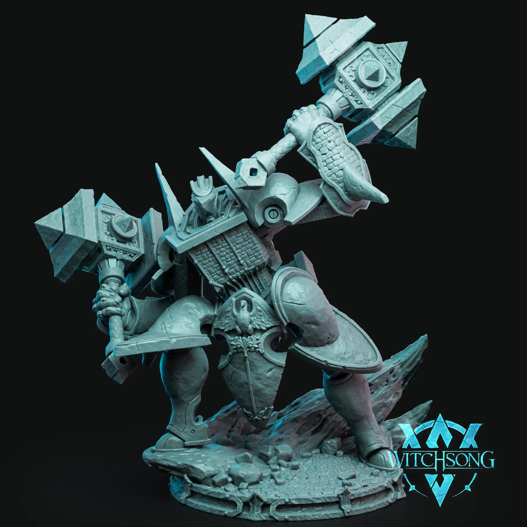 Gallant Castleguard | 12K Resin Miniature with Base for D&D, Warhammer AOS & RPGs