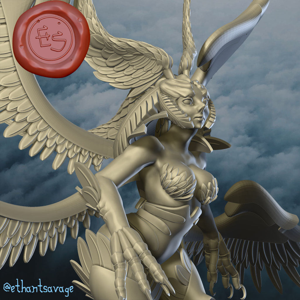 Garuda | Fantasy Creature | Fantasy Miniature | Ethan Savage Studios