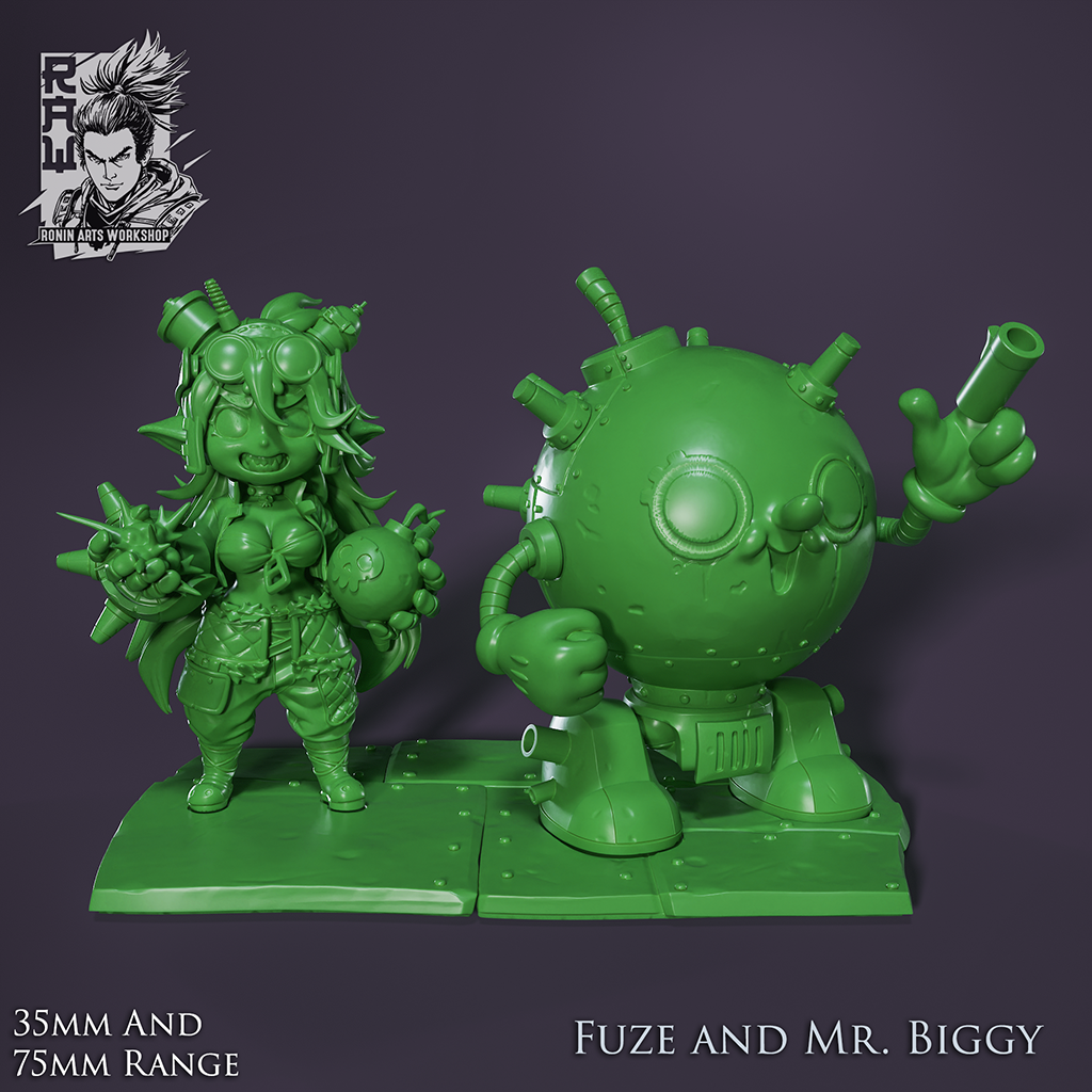 Goblin Artificer Fuze & Mr Biggy | Team Gobettes | Ronin Arts Workshop