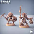 Goblin Troop Miniatures | Sparksoot Goblins | Fantasy D&D Miniature | Artisan Guild
