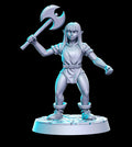 Goblin w/Axe | Heroine's Quest | Fantasy Miniature | RN Estudio