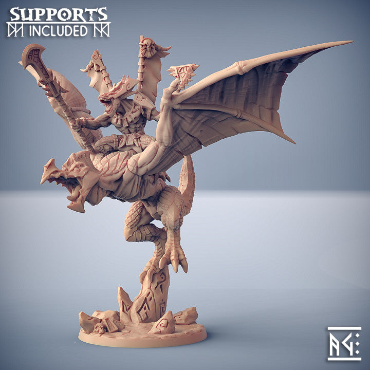 Goldmaw Lizards Miniatures (Full Set) | Fantasy D&D Miniature | Artisan Guild