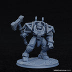 Clockwork Ancient - Space Dwarf golem mech
