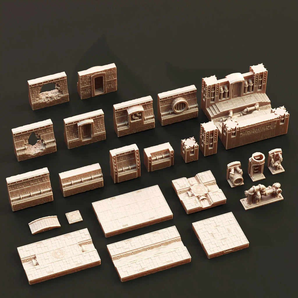 Grimgate Sewers – 3D Printed Terrain