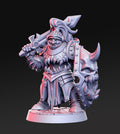 Dwarf Paladin Grumm | Welcome to the Abyss | Fantasy Miniature | RN Estudio