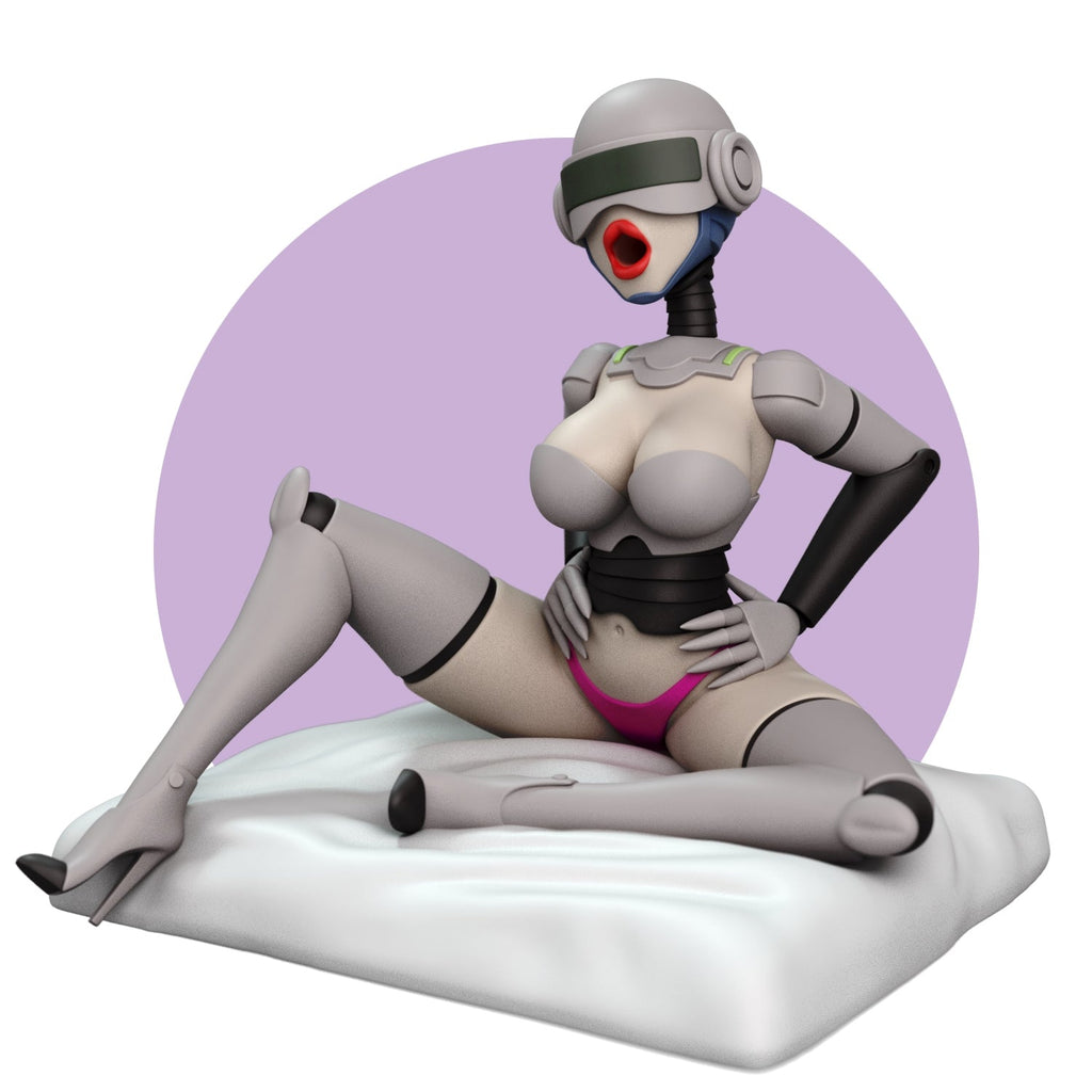 Gwendolyn | Pin-Up Statue Fan Art Miniature Unpainted | Torrida Minis