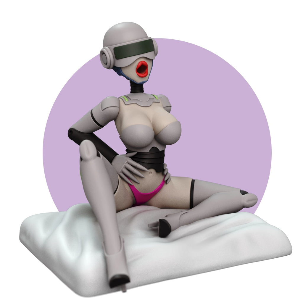 Gwendolyn | Pin-Up Statue Fan Art Miniature Unpainted | Torrida Minis