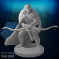 Half Orc Male Ranger 28mm Scale Miniature