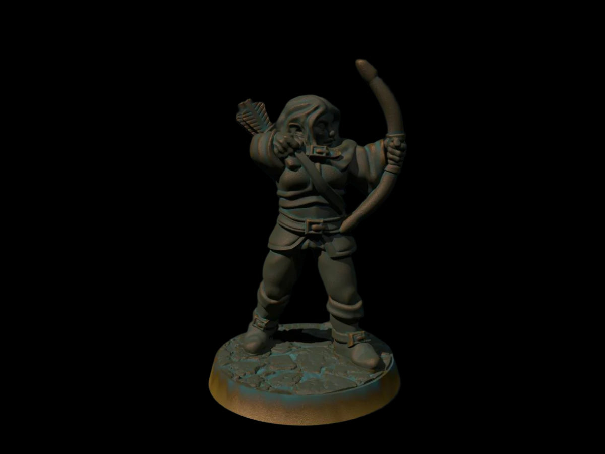 Halfelf Female Archer