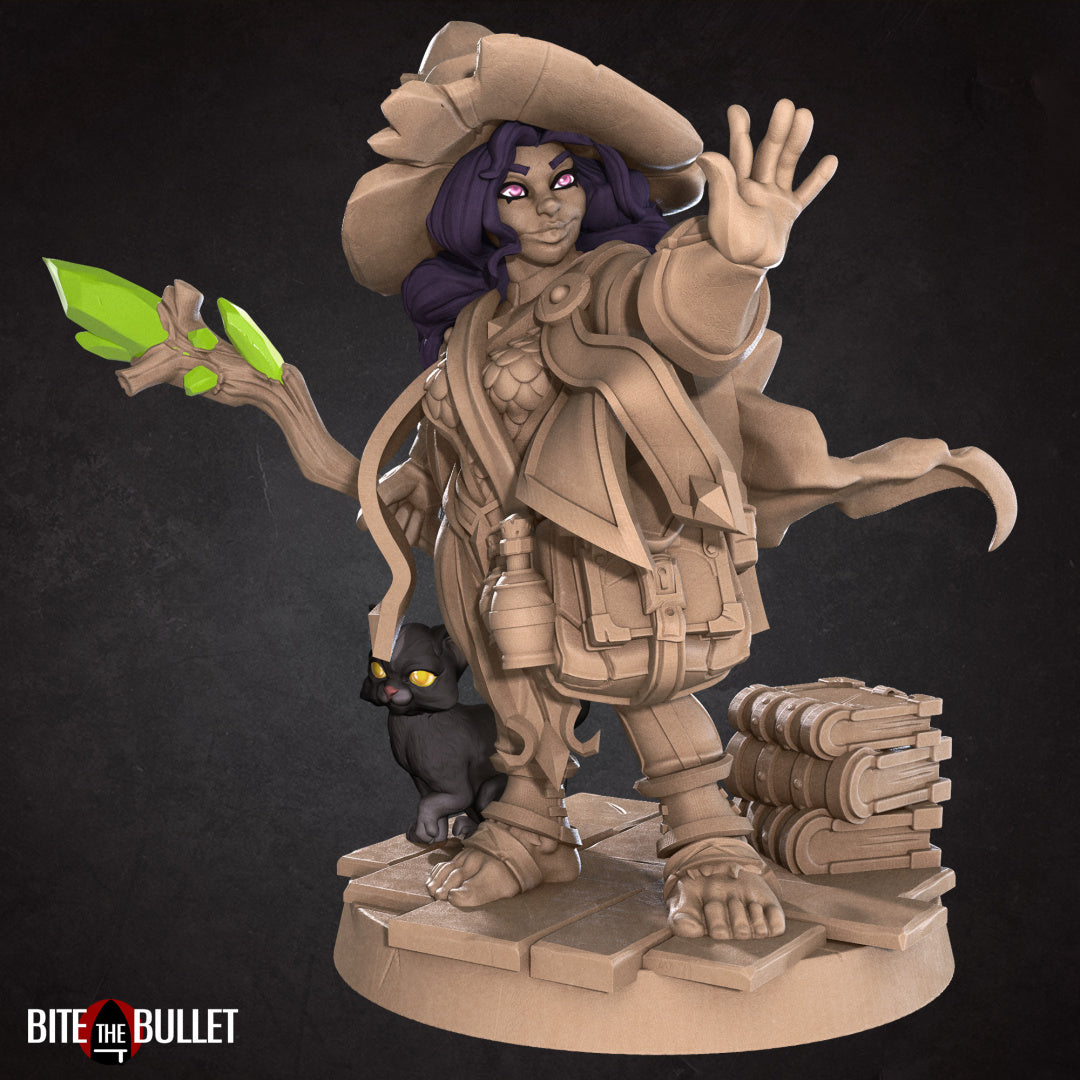 Halfling Miniatures (Full Set) | Fantasy Miniature | Bite the Bullet