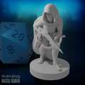 Halfling Male Crossbow Ranger 28mm Scale Miniature