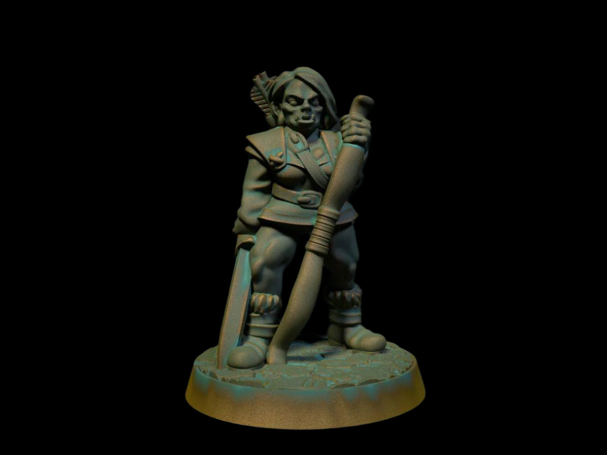 Halforc Female Ranger