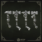 One Handed Hammers | Eternal Pilgrims | Conversion Bits For 28mm 32mm Sci-fi Marines