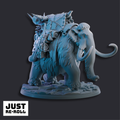 HaulMammoth - 3D Printed Fantasy Mammoth Miniature