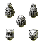 Heads & Helmets Pack 10 | Eternal Pilgrims | Conversion Bits For 28mm 32mm Sci-fi Marines