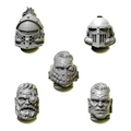 Heads & Helmets Pack 3 | Eternal Pilgrims | Conversion Bits For 28mm 32mm Sci-fi Marines