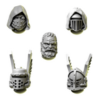Heads & Helmets Pack 5 | Eternal Pilgrims | Conversion Bits For 28mm 32mm Sci-fi Marines