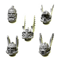 Heads & Helmets Pack 6 | Eternal Pilgrims | Conversion Bits For 28mm 32mm Sci-fi Marines